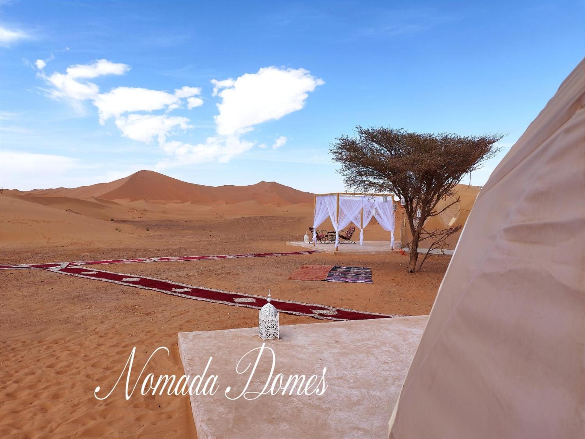 Nomada Domes Camp With Airco Hotel Merzuga Kültér fotó