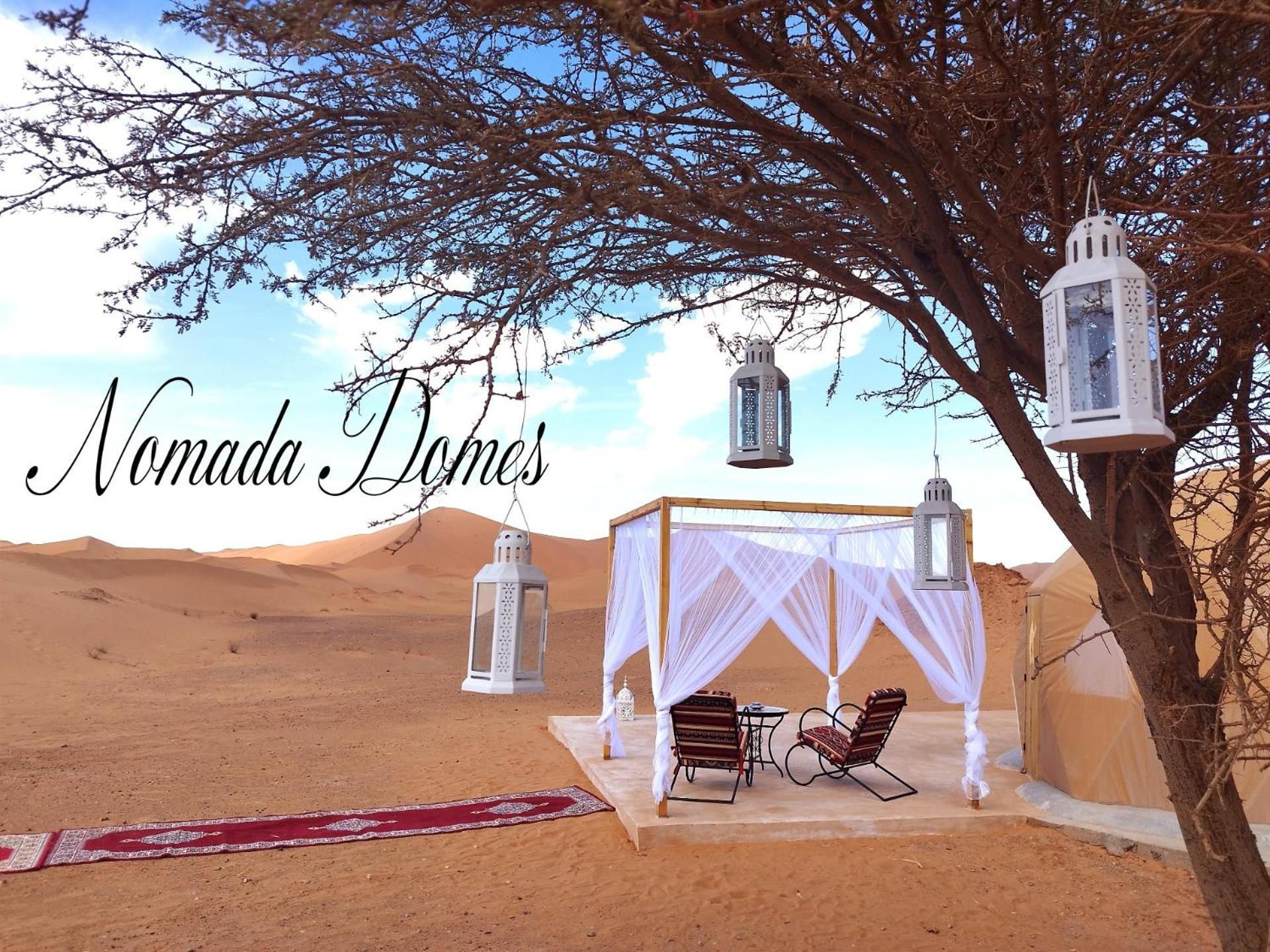 Nomada Domes Camp With Airco Hotel Merzuga Kültér fotó