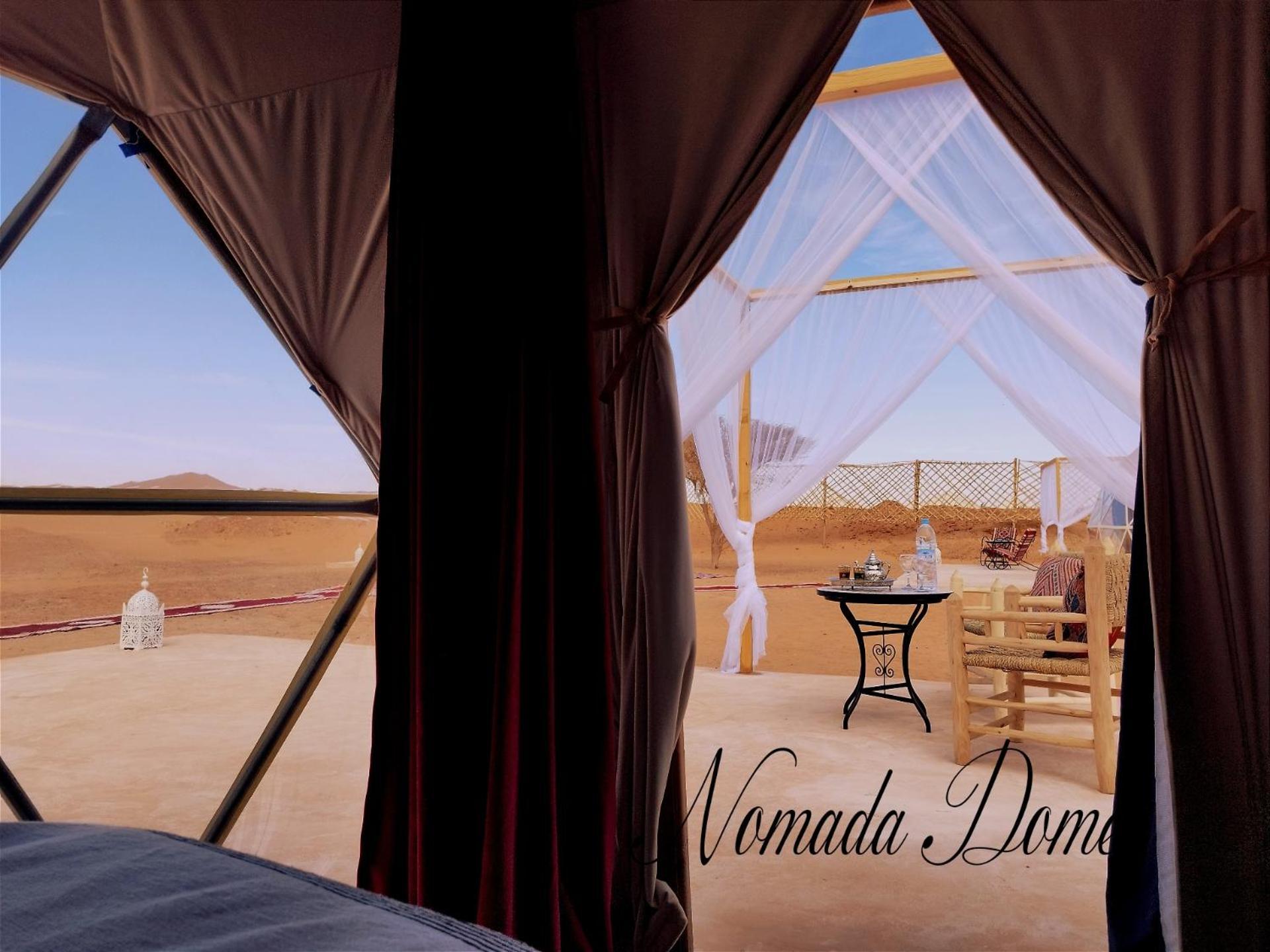 Nomada Domes Camp With Airco Hotel Merzuga Kültér fotó