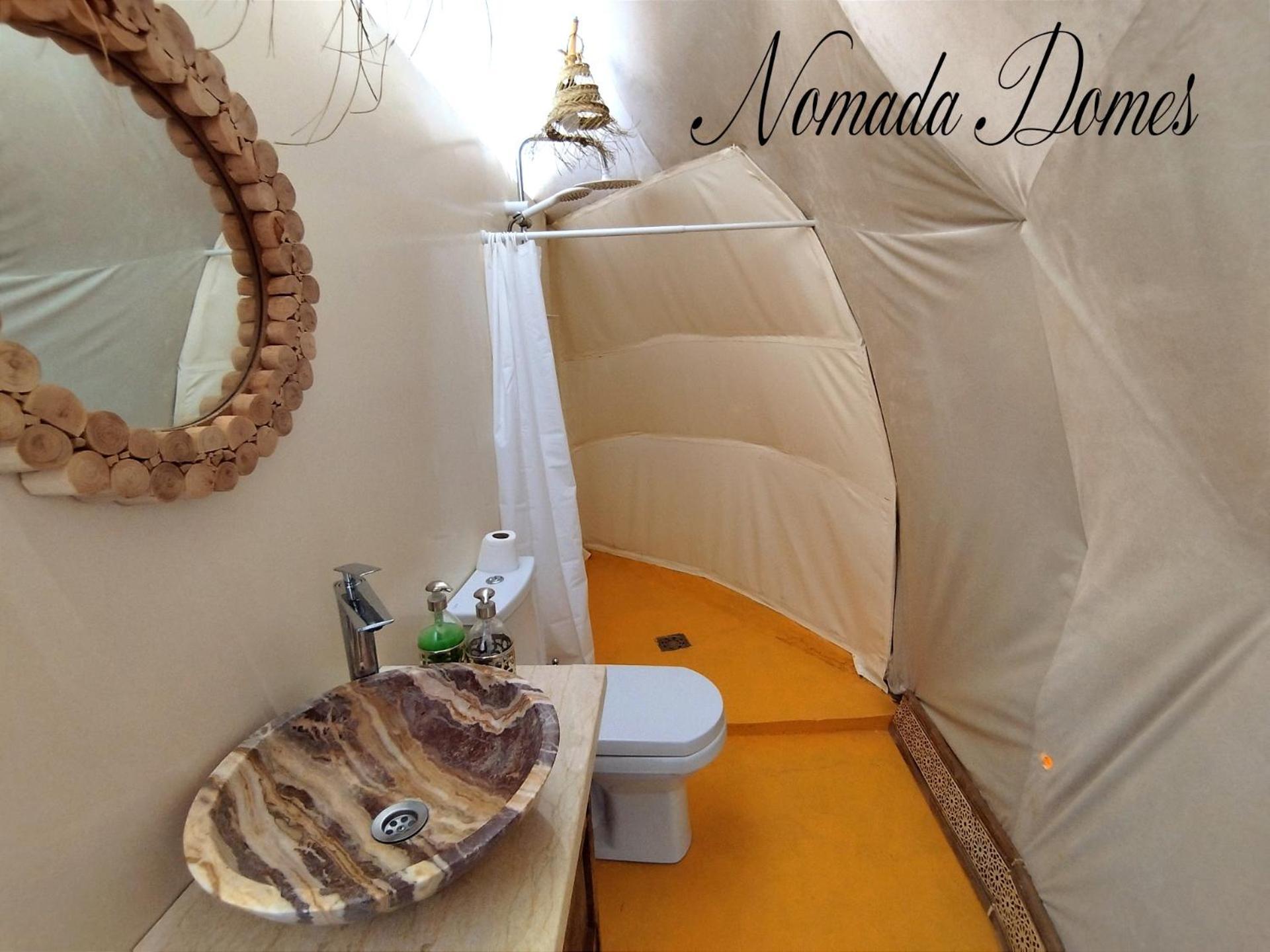 Nomada Domes Camp With Airco Hotel Merzuga Kültér fotó