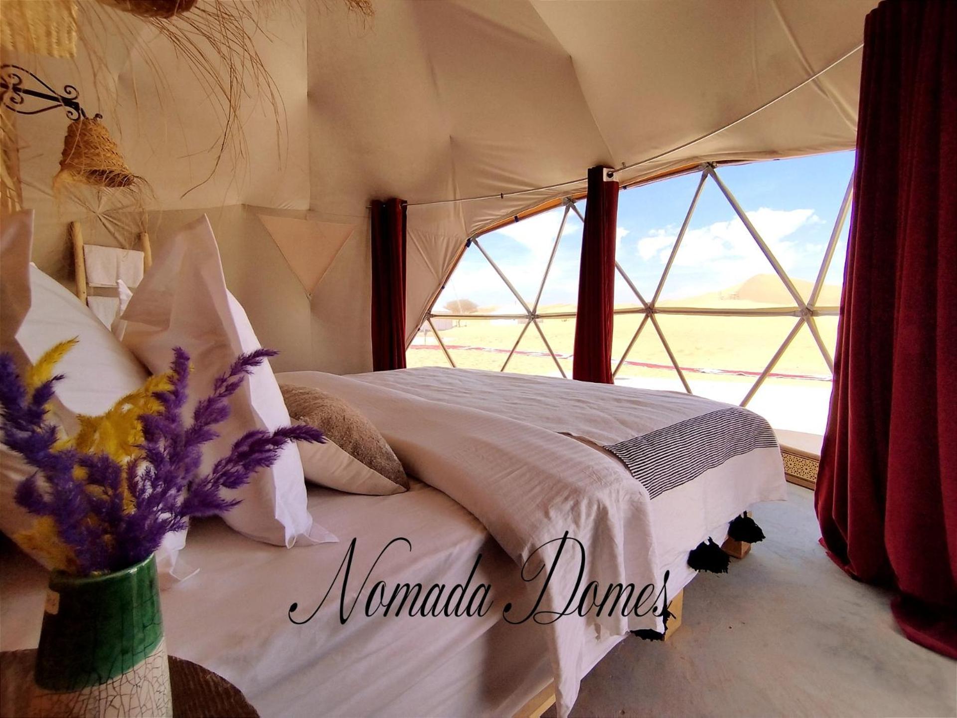 Nomada Domes Camp With Airco Hotel Merzuga Kültér fotó