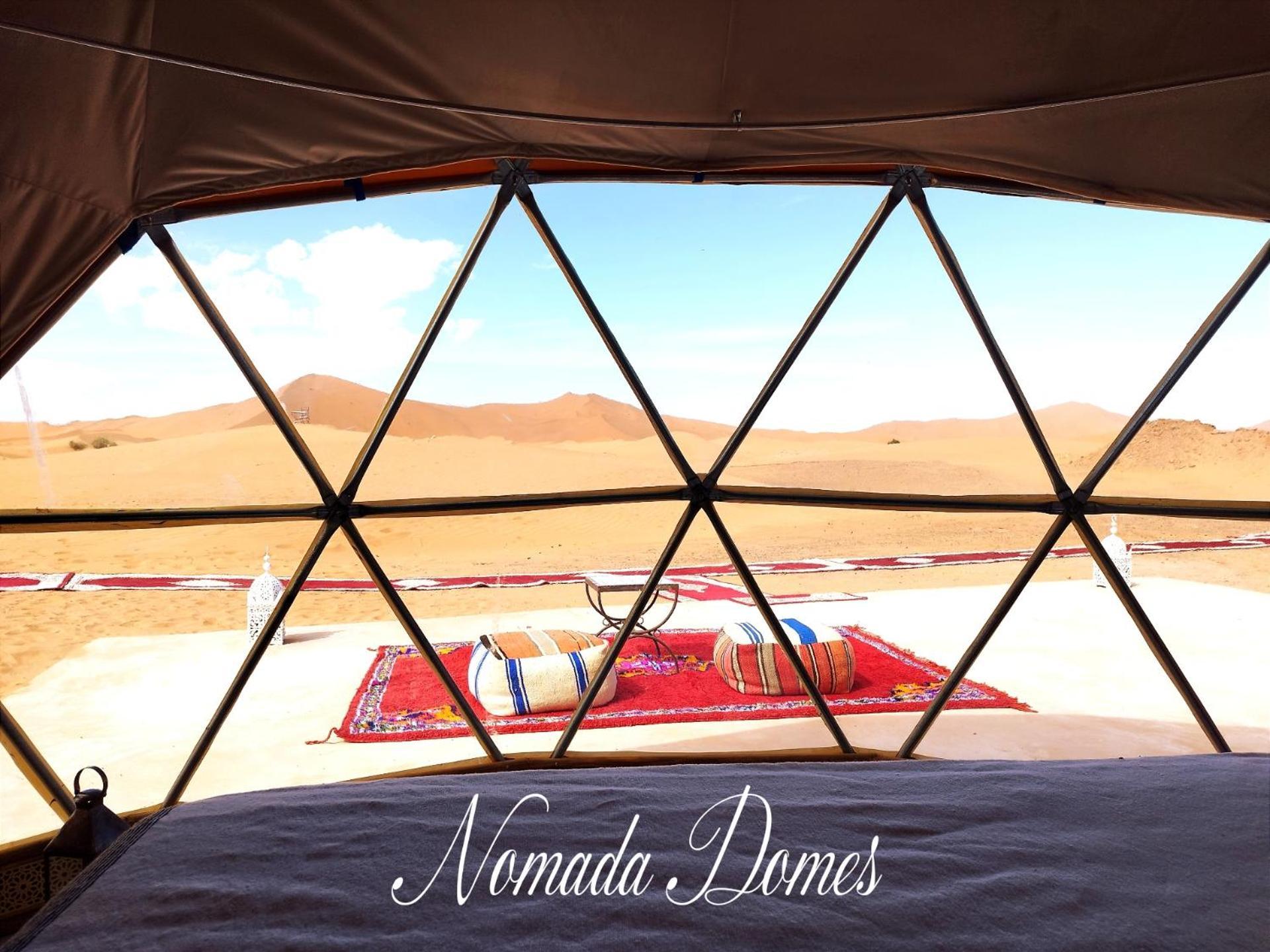 Nomada Domes Camp With Airco Hotel Merzuga Kültér fotó